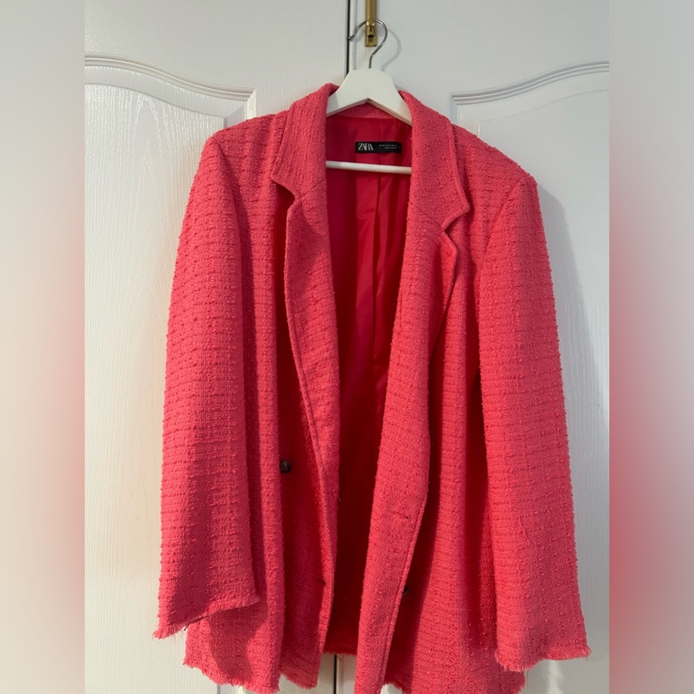 Pink blazer
